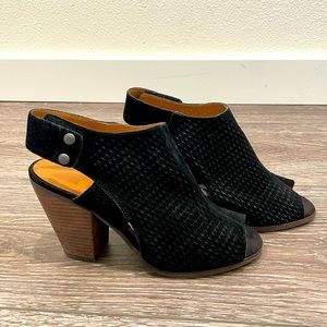 Arturo Chiang Janel Open Toe Slingback Heels